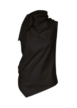 ISSEY MIYAKE Top|Cotton Knot Jersey