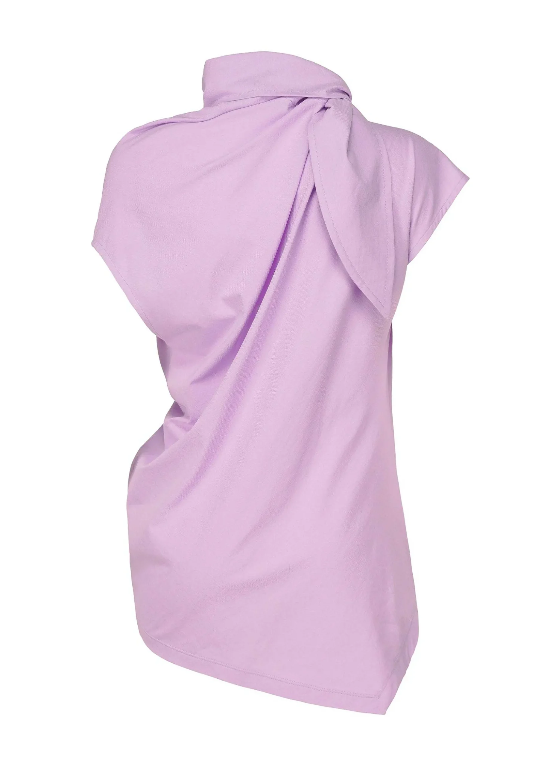 ISSEY MIYAKE Top|Cotton Knot Jersey