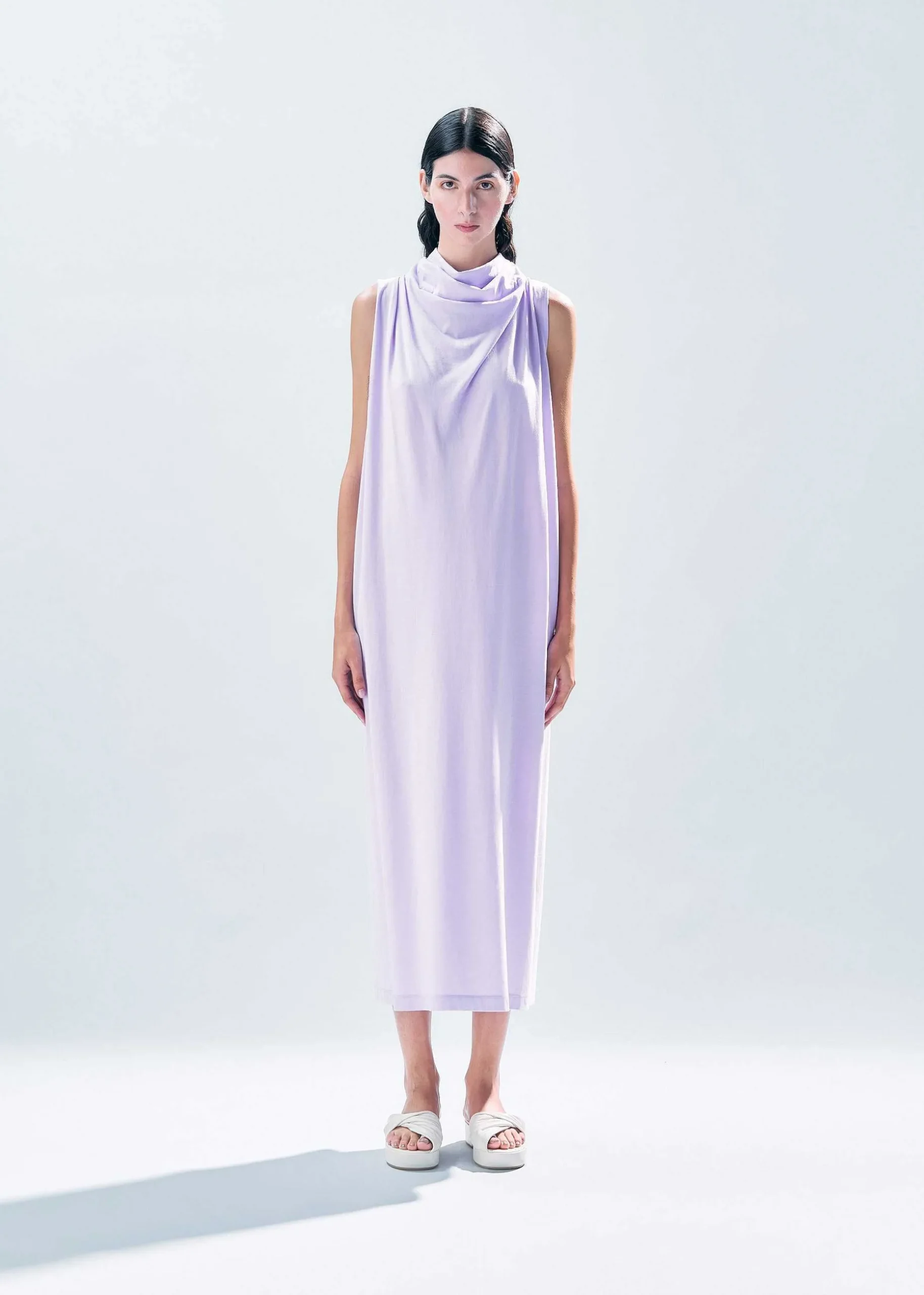 ISSEY MIYAKE Dress|Cotton Knot Jersey