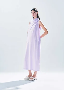 ISSEY MIYAKE Dress|Cotton Knot Jersey