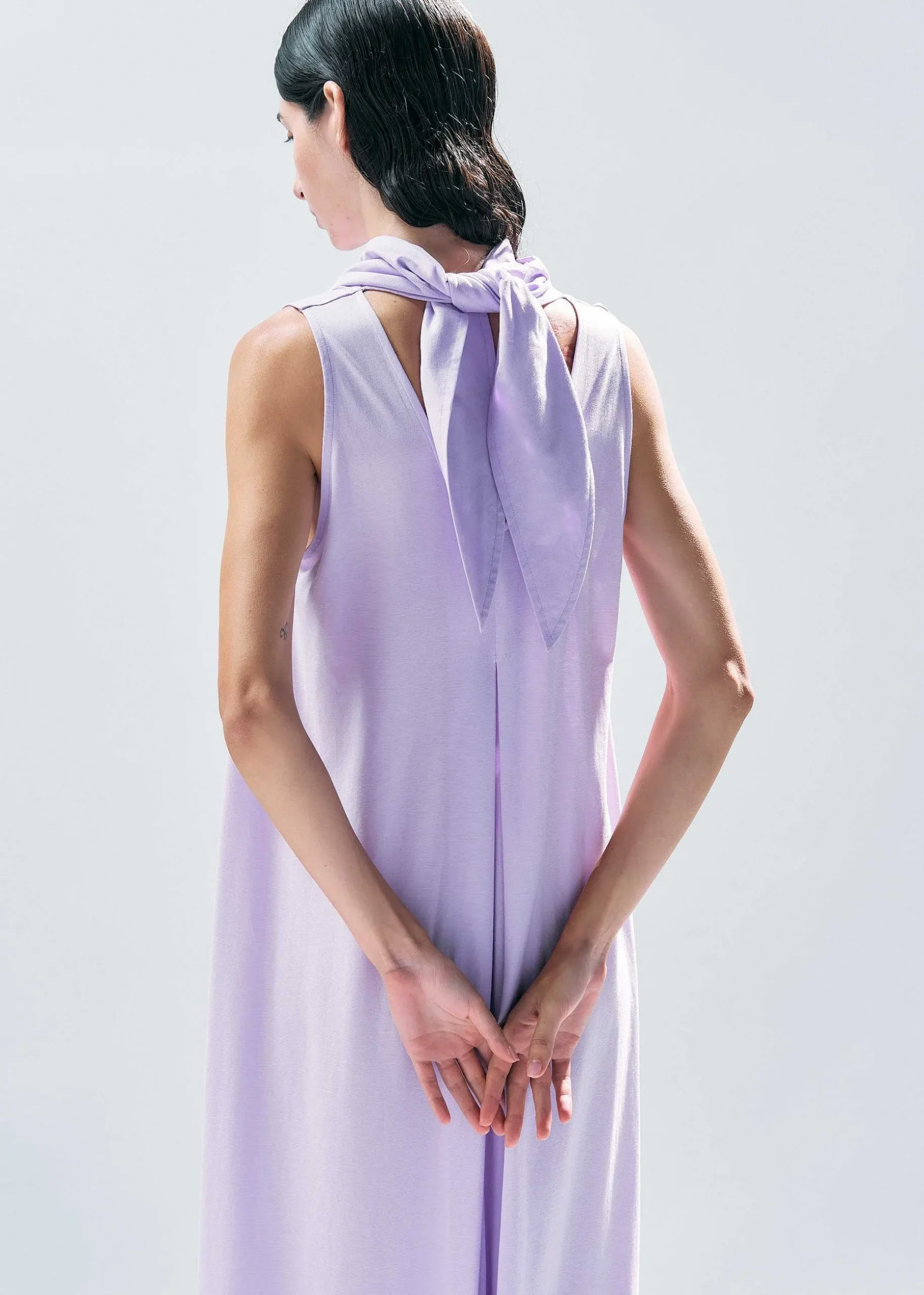 ISSEY MIYAKE Dress|Cotton Knot Jersey