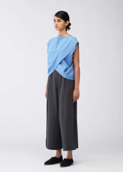 ISSEY MIYAKE Top|Crosscut Jersey