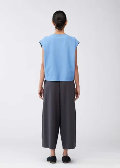 ISSEY MIYAKE Top|Crosscut Jersey