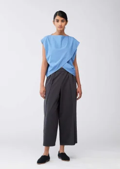 ISSEY MIYAKE Top|Crosscut Jersey