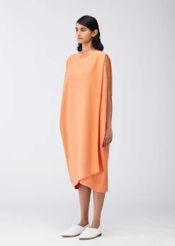 ISSEY MIYAKE Dress|Crosscut Jersey