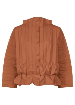 ISSEY MIYAKE Cardigan|Cube Pleats