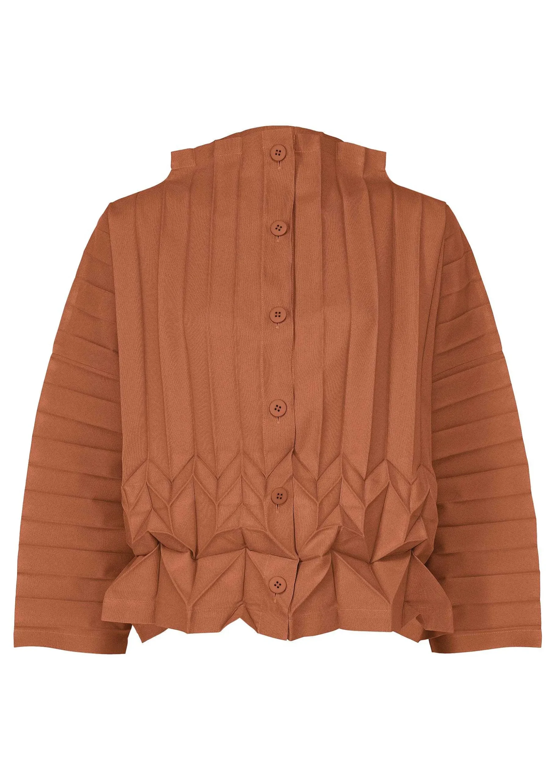 ISSEY MIYAKE Cardigan|Cube Pleats