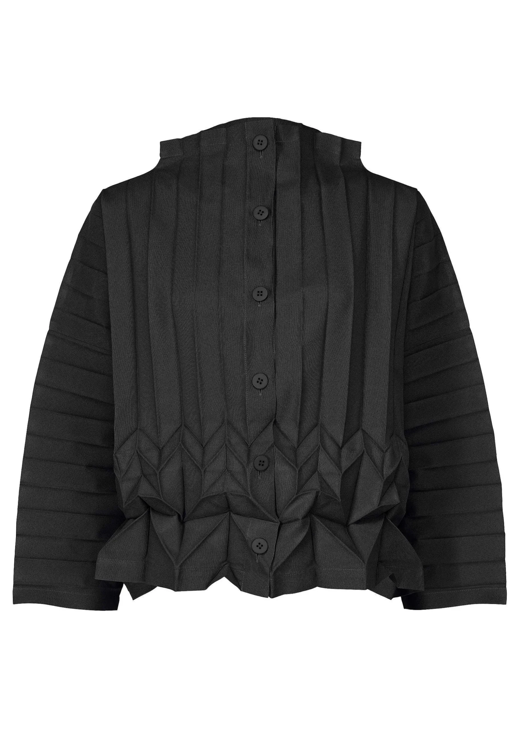 ISSEY MIYAKE Cardigan|Cube Pleats
