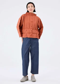 ISSEY MIYAKE Cardigan|Cube Pleats