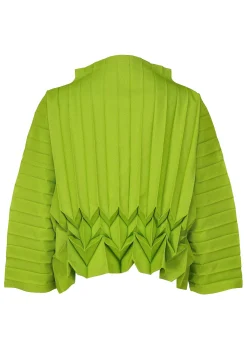ISSEY MIYAKE Cardigan|Cube Pleats