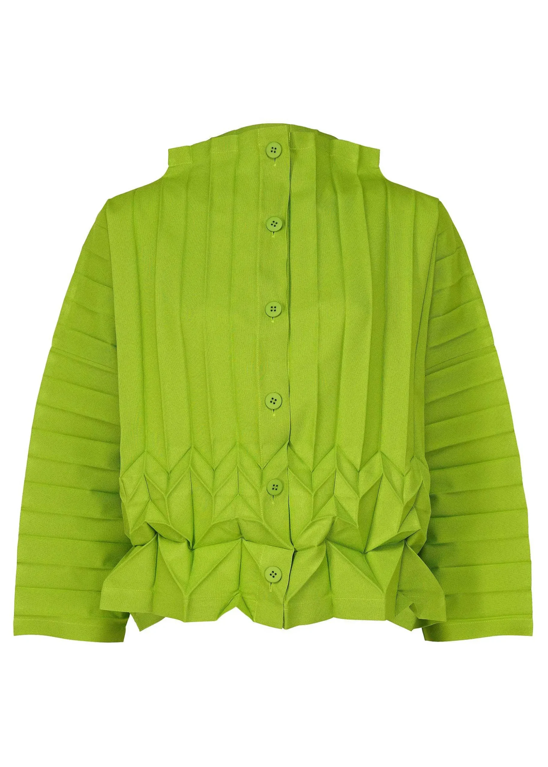 ISSEY MIYAKE Cardigan|Cube Pleats