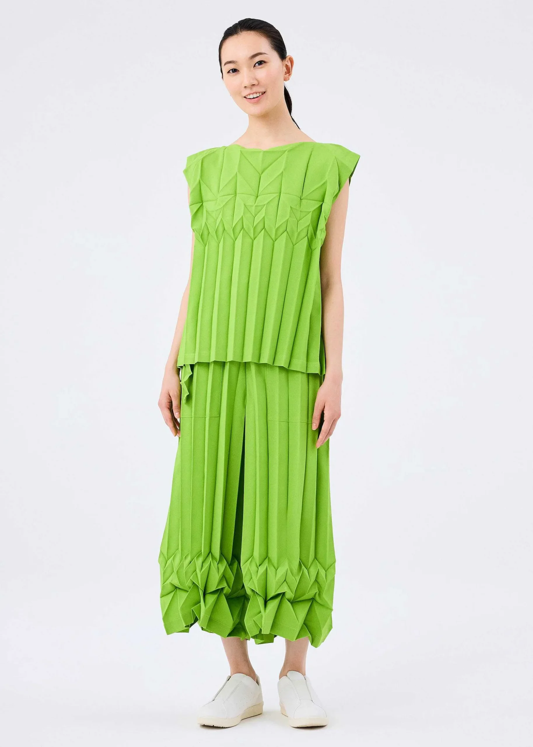 ISSEY MIYAKE Pants|Cube Pleats