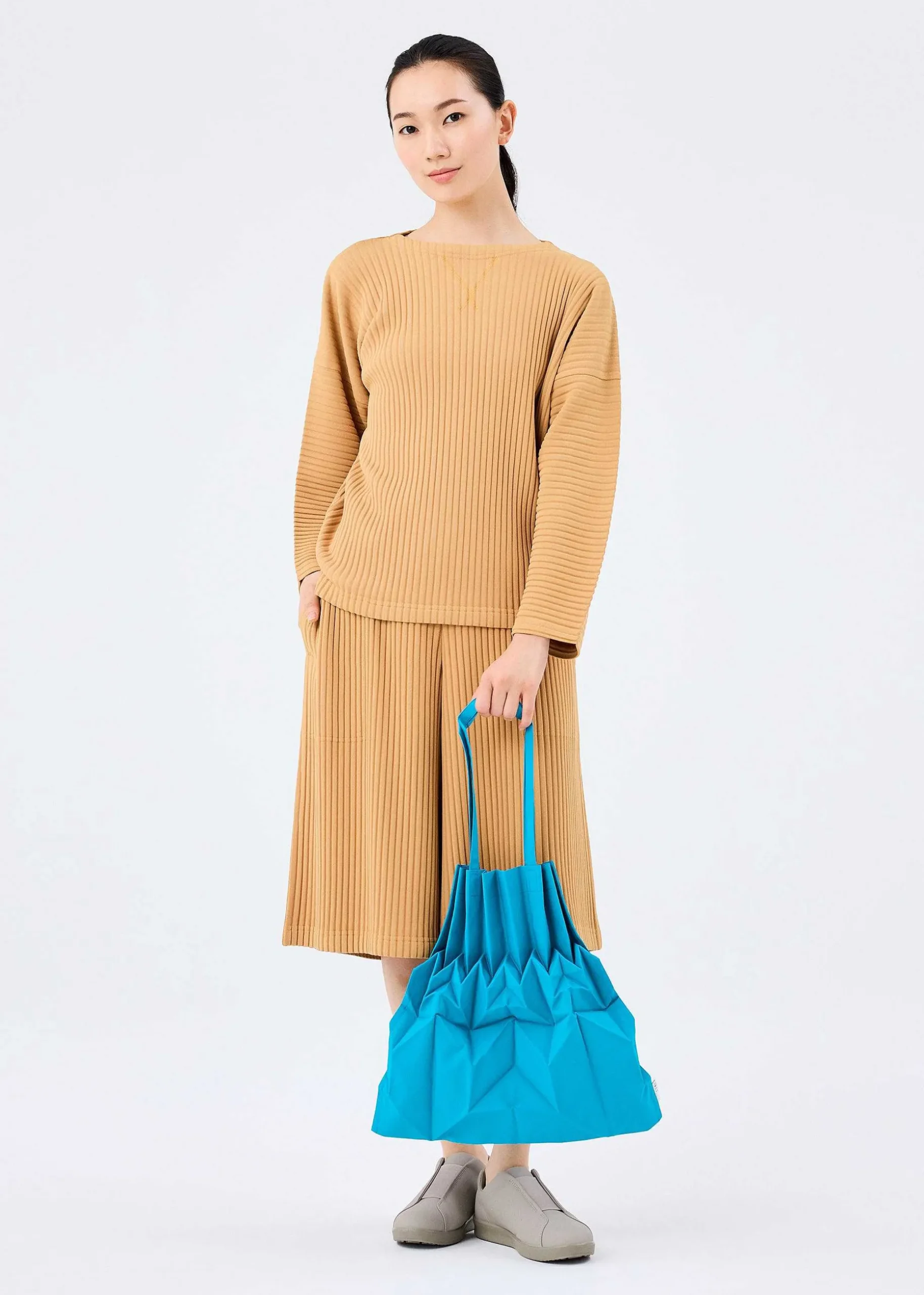 ISSEY MIYAKE Tote Bag|Cube Pleats Bag