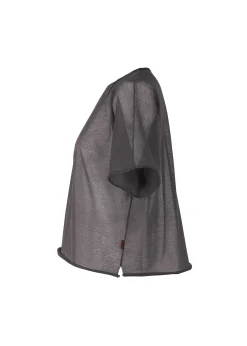 ISSEY MIYAKE Top|Curling Sheer Knit