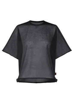 ISSEY MIYAKE Top|Curling Sheer Knit