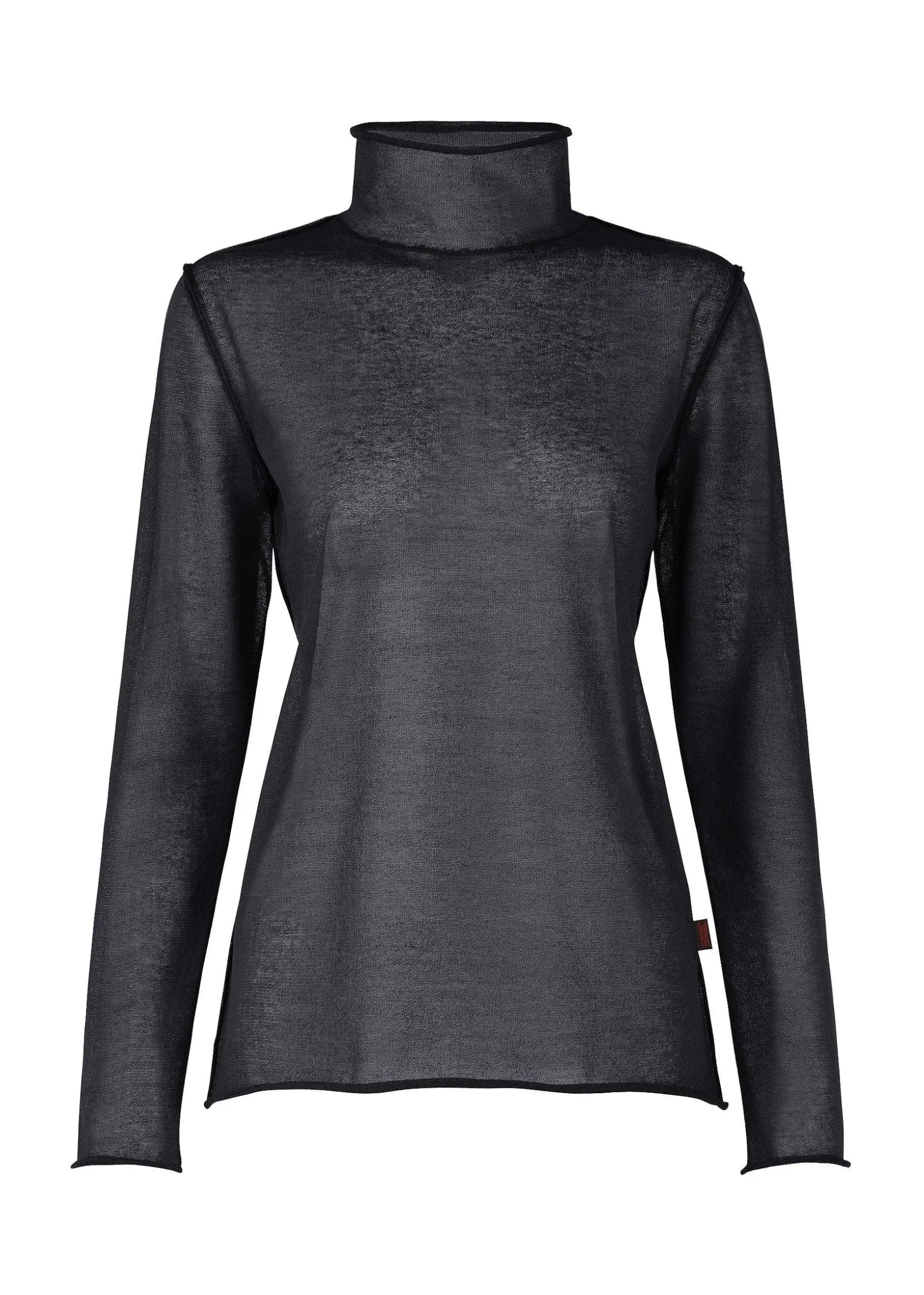 ISSEY MIYAKE Top|Curling Sheer Knit
