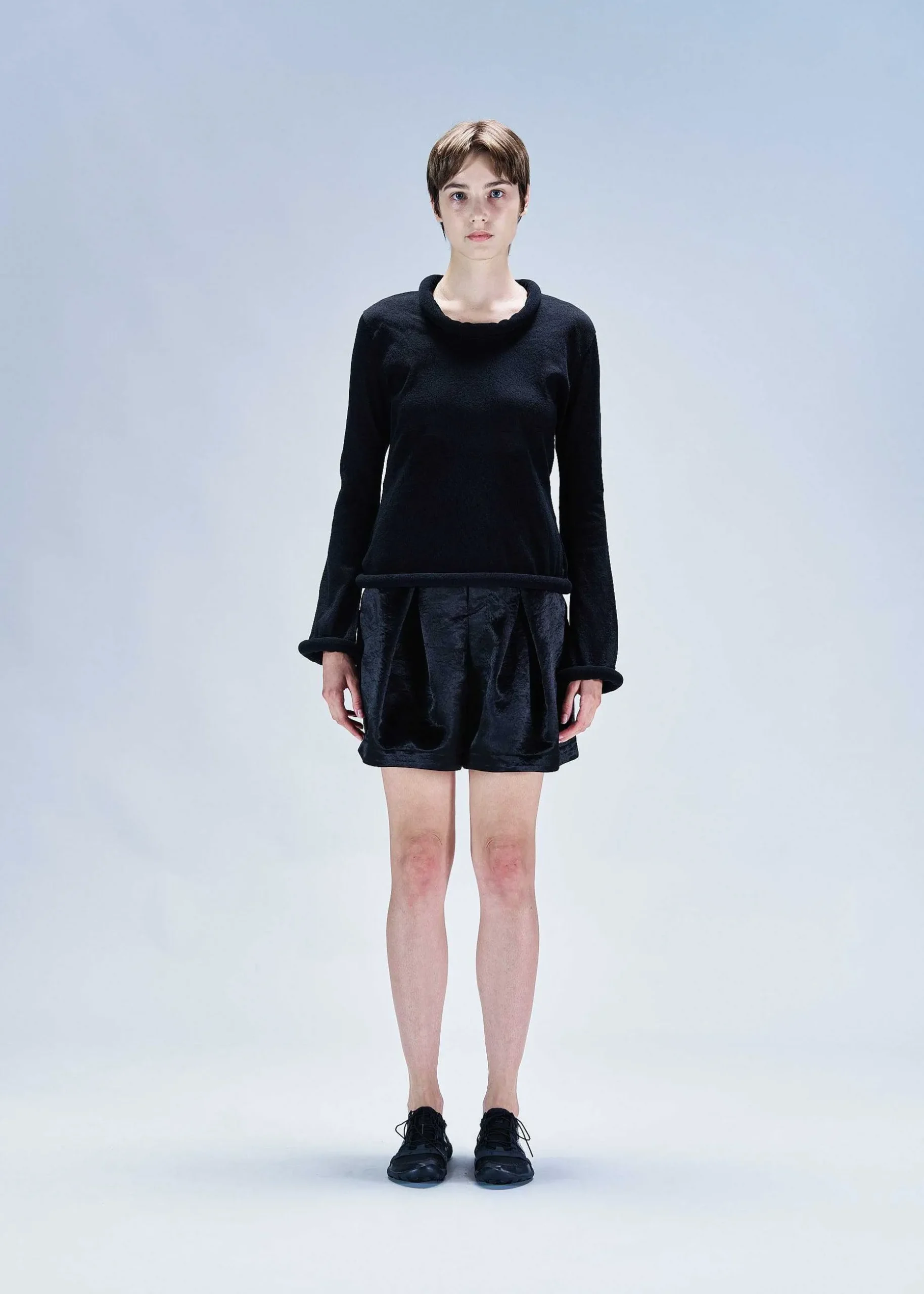 ISSEY MIYAKE Top|Curly Knit