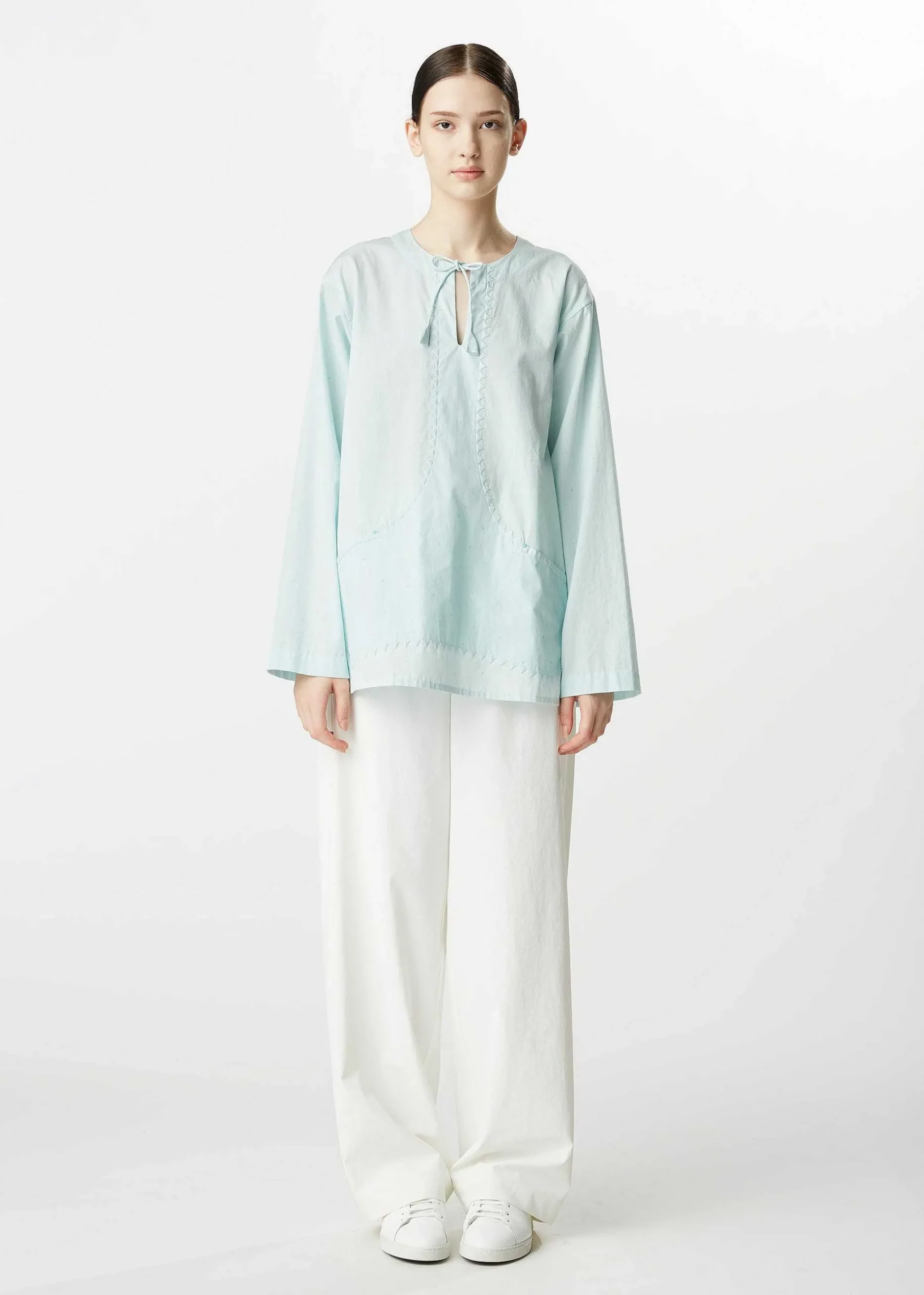 ISSEY MIYAKE Top|Curved Kangri