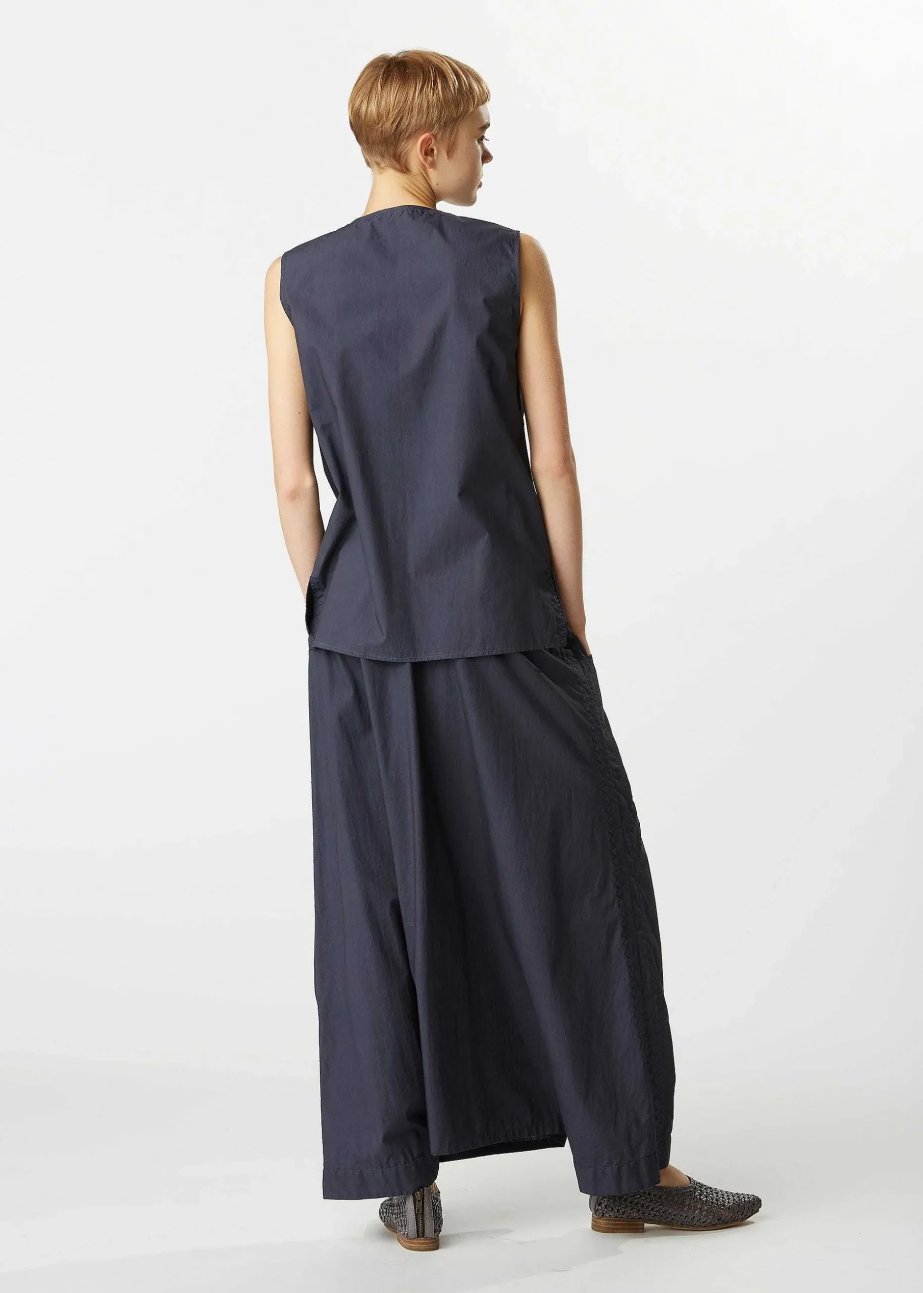 ISSEY MIYAKE Top|Curved Kangri