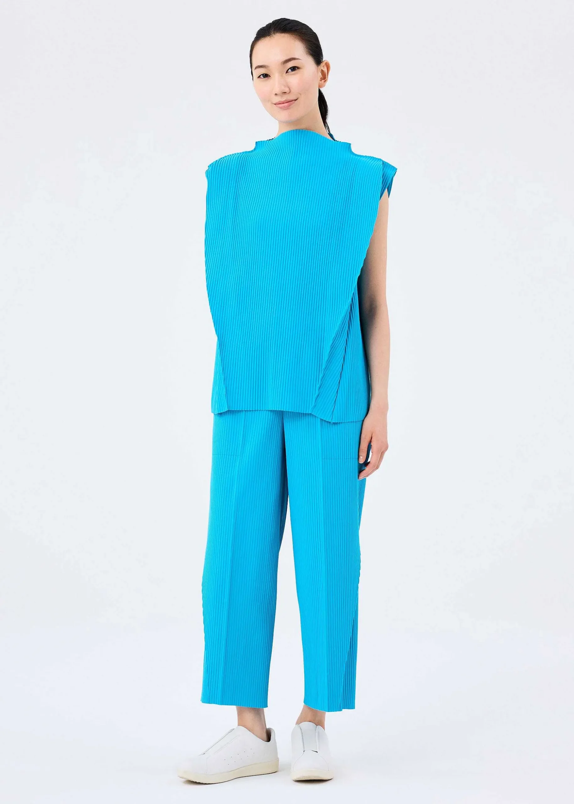 ISSEY MIYAKE Top|Curve Pleats