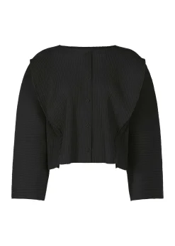 ISSEY MIYAKE Cardigan|Curve Pleats