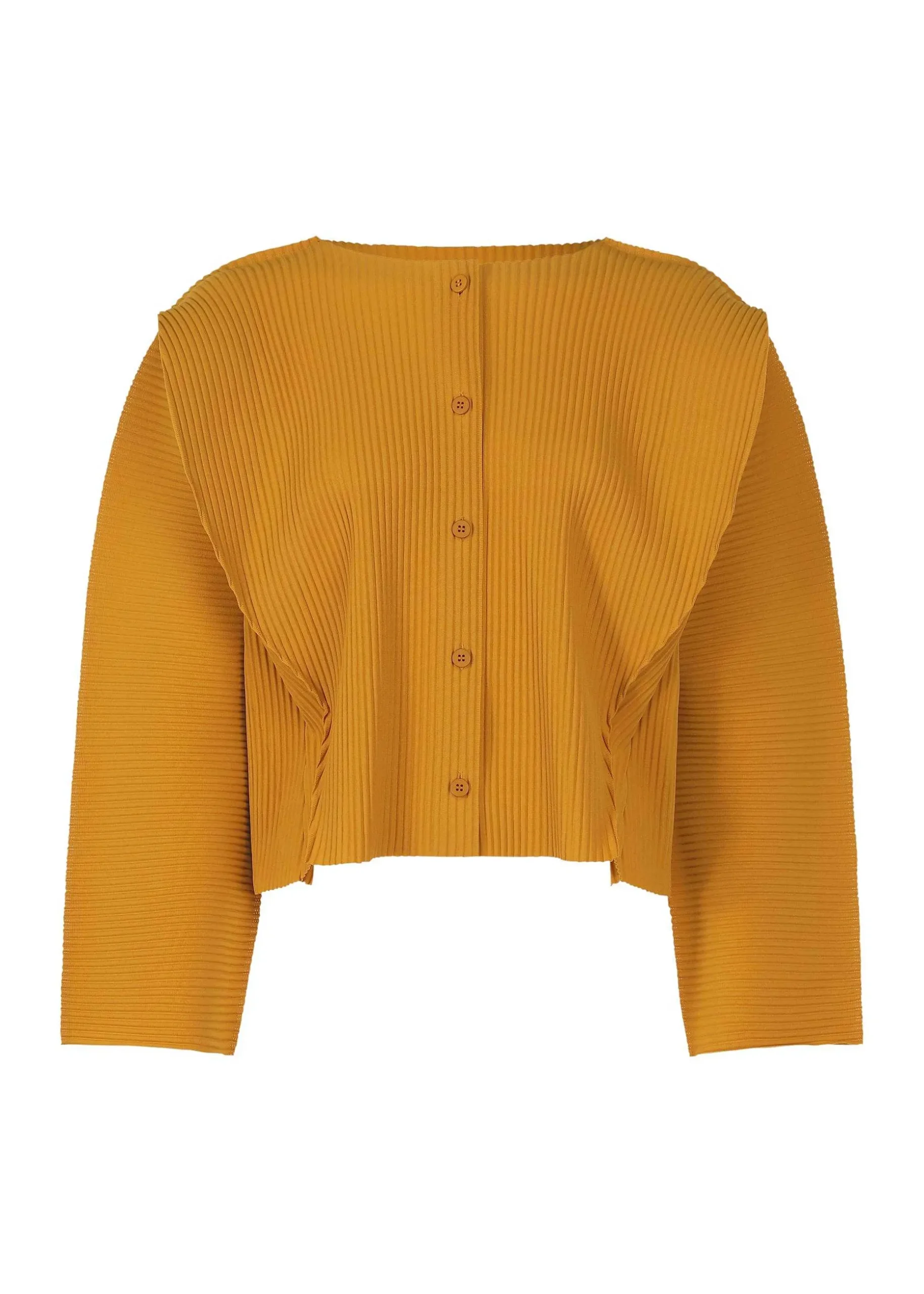 ISSEY MIYAKE Cardigan|Curve Pleats
