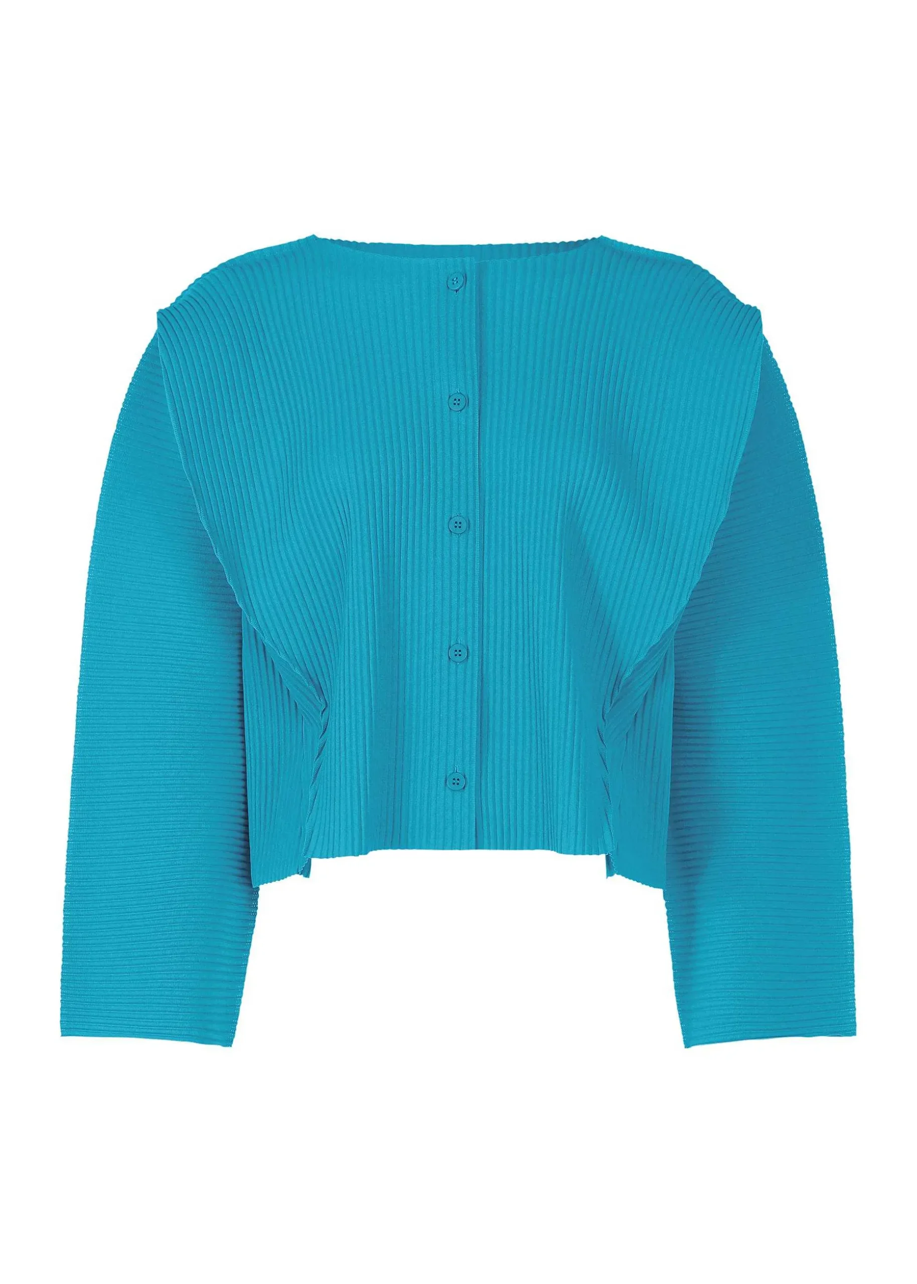 ISSEY MIYAKE Cardigan|Curve Pleats