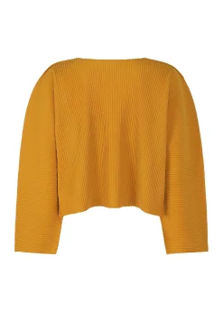 ISSEY MIYAKE Cardigan|Curve Pleats