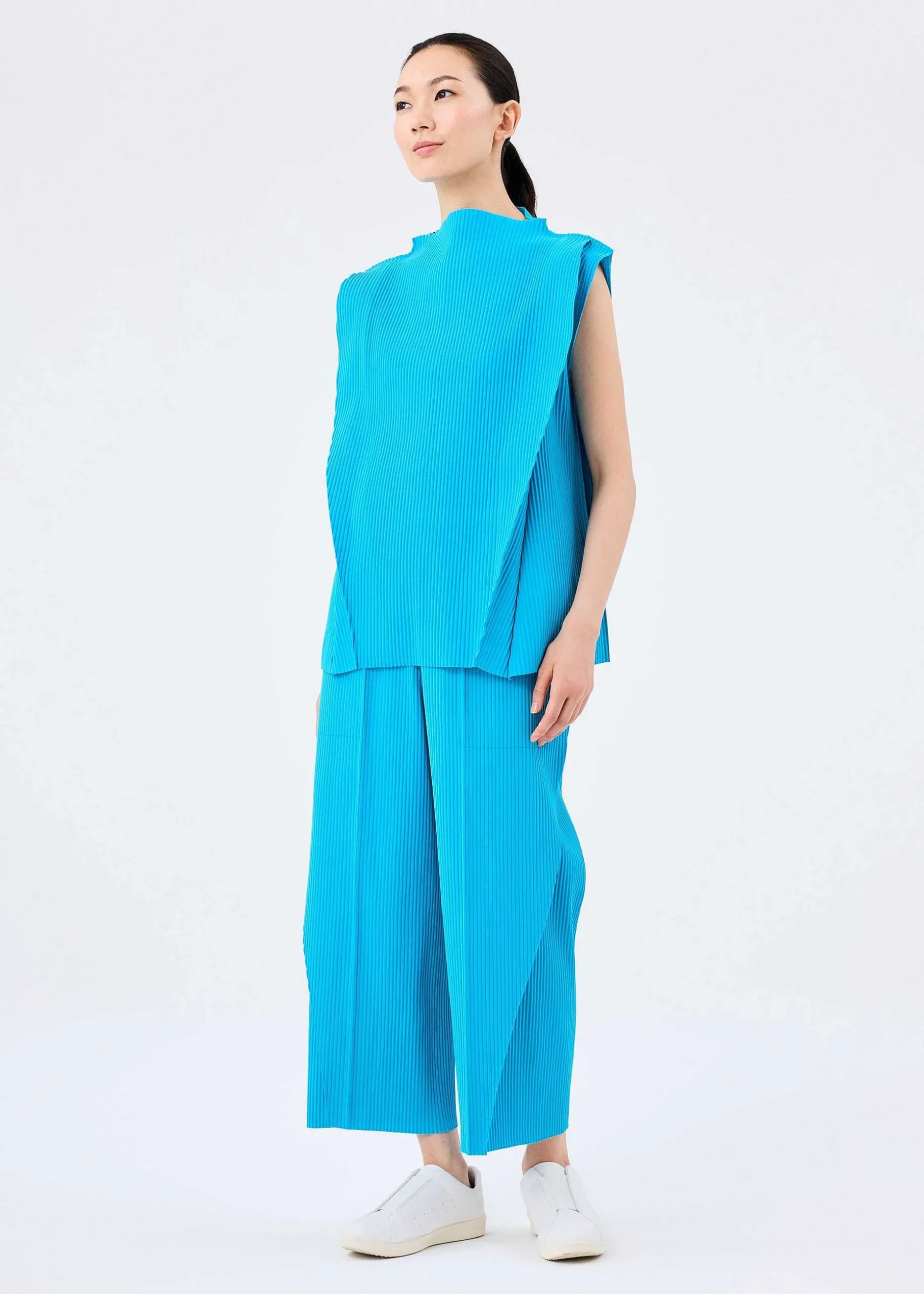 ISSEY MIYAKE Pants|Curve Pleats
