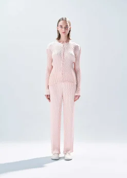 ISSEY MIYAKE Cardigan|Diffused Pleats