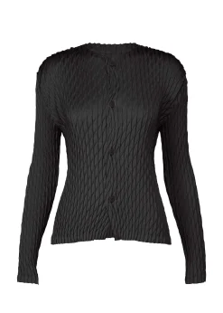 ISSEY MIYAKE Cardigan|Diffused Pleats