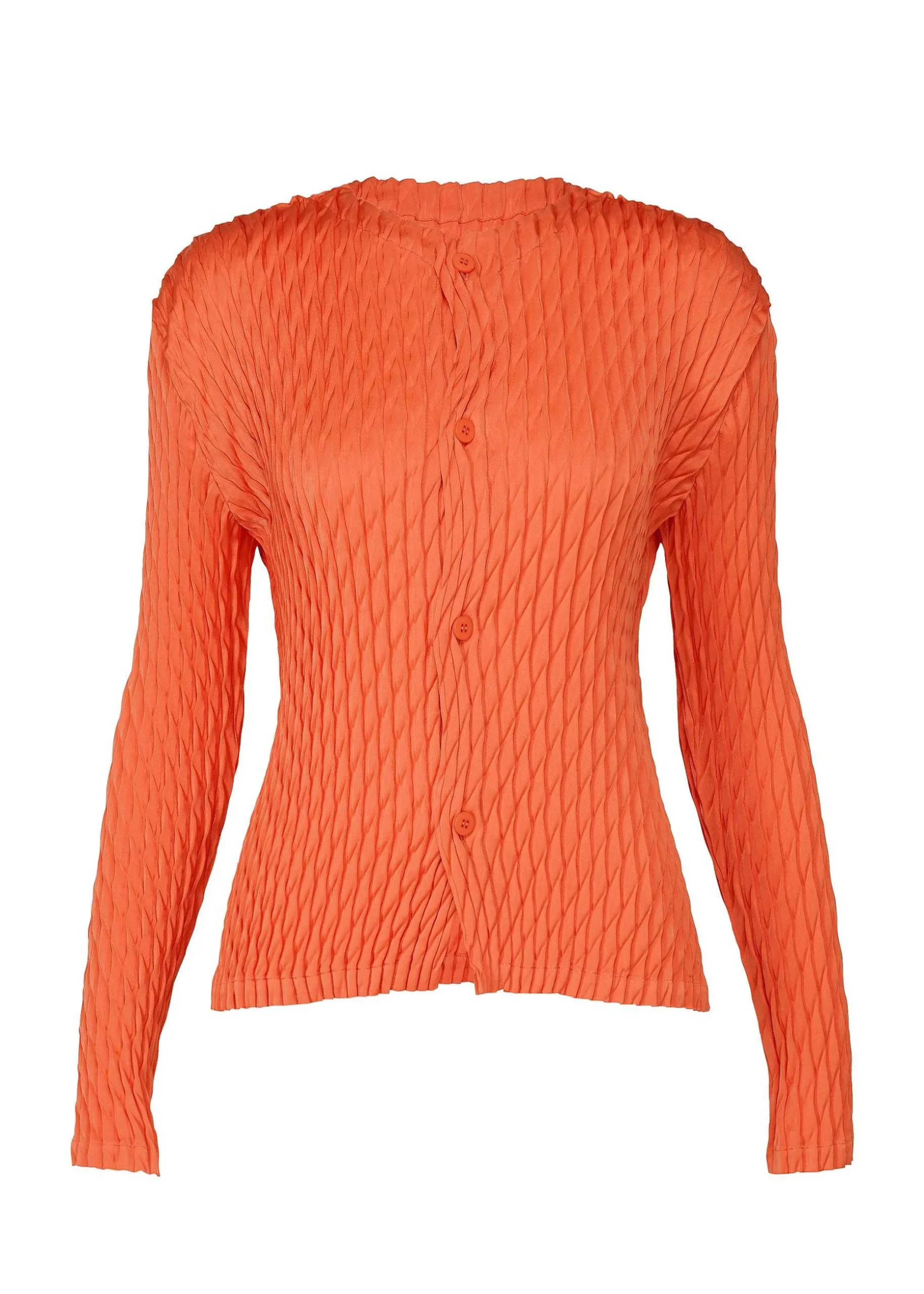 ISSEY MIYAKE Cardigan|Diffused Pleats