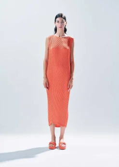 ISSEY MIYAKE Dress|Diffused Pleats