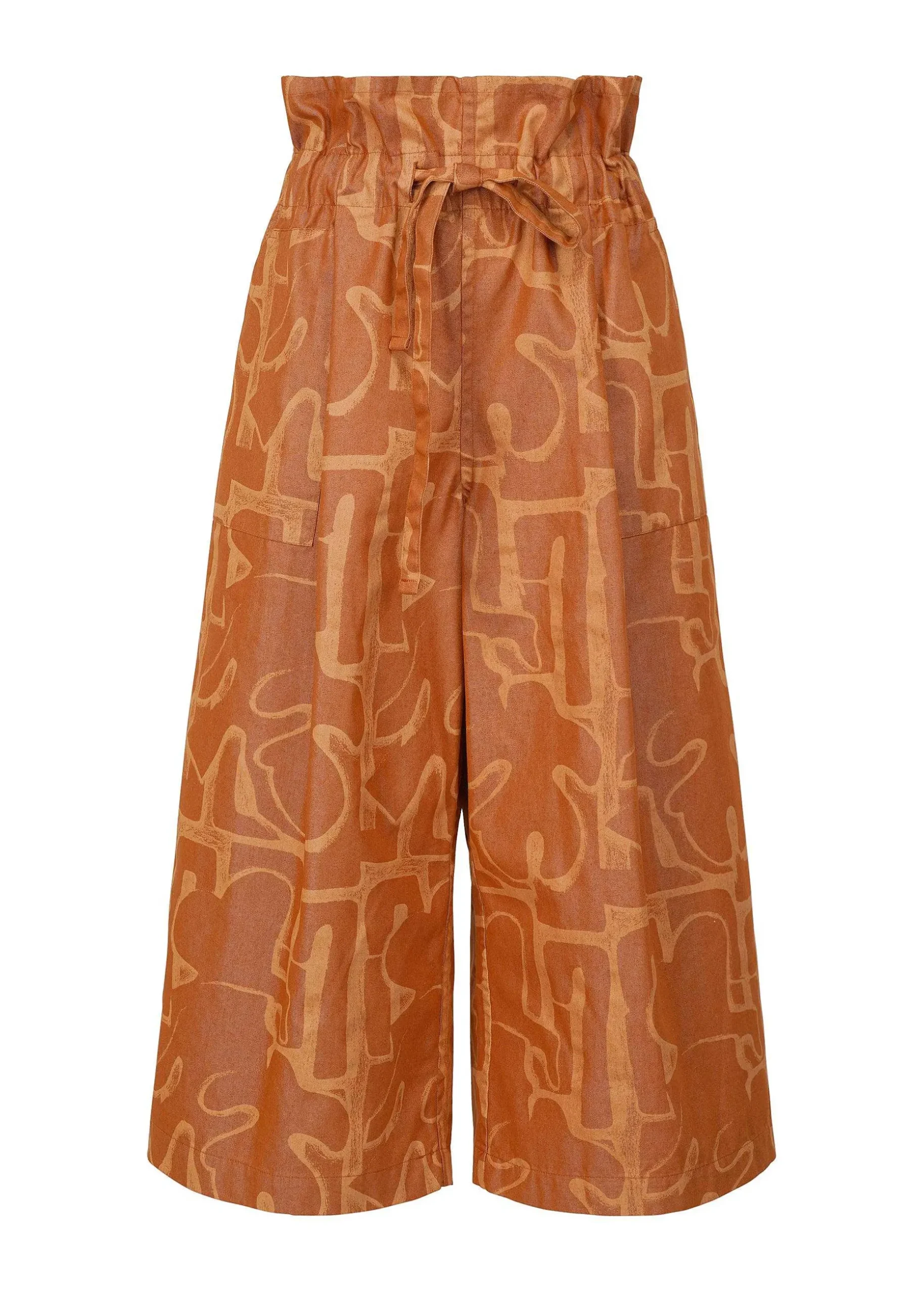 ISSEY MIYAKE Pants|Doki Print Bottom