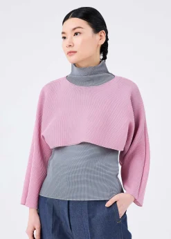 ISSEY MIYAKE Top|Dolman Stretch Pleats 2