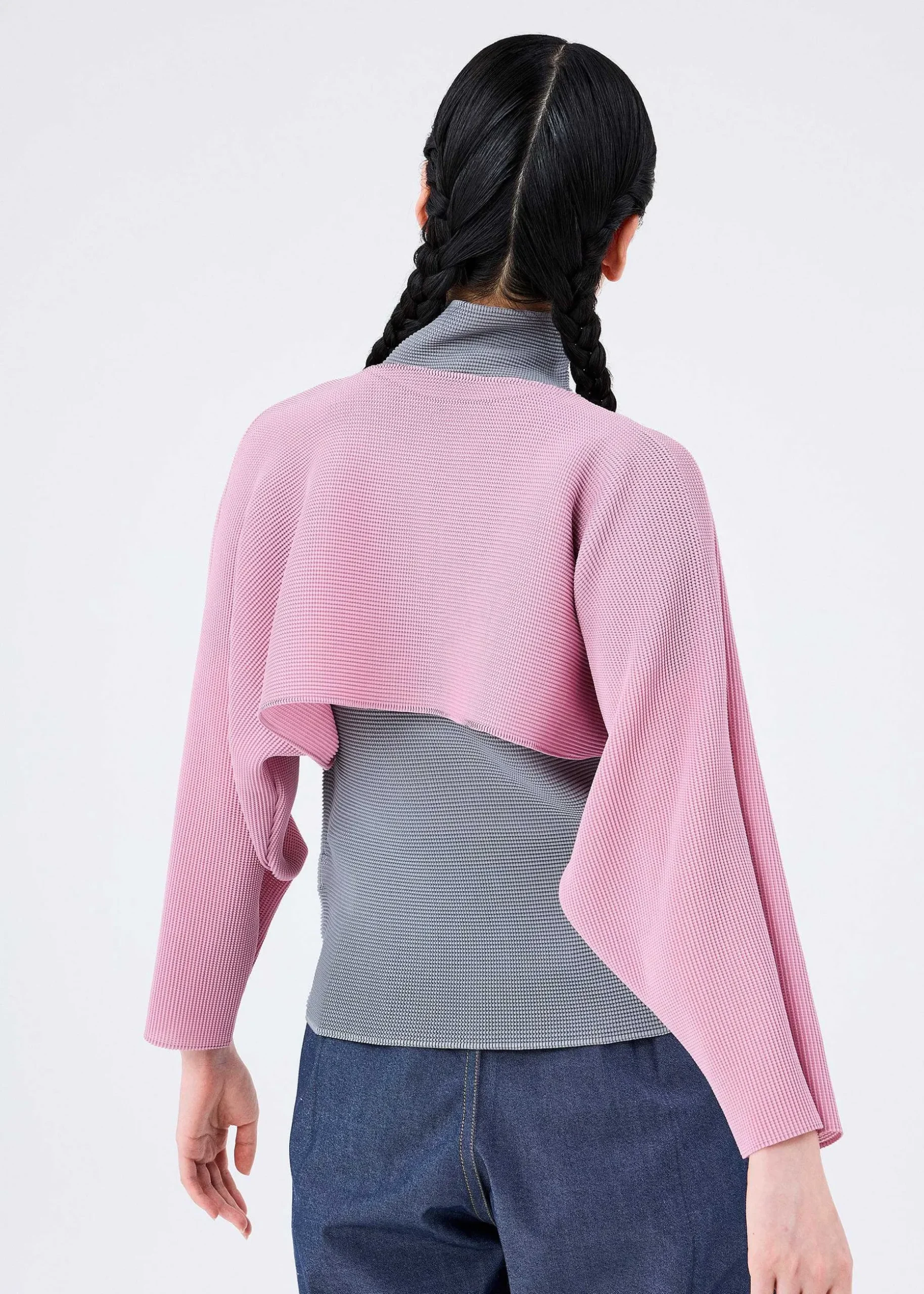 ISSEY MIYAKE Top|Dolman Stretch Pleats 2