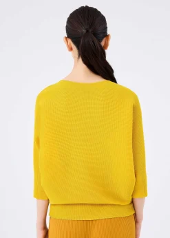 ISSEY MIYAKE Top|Dolman Stretch Pleats 1