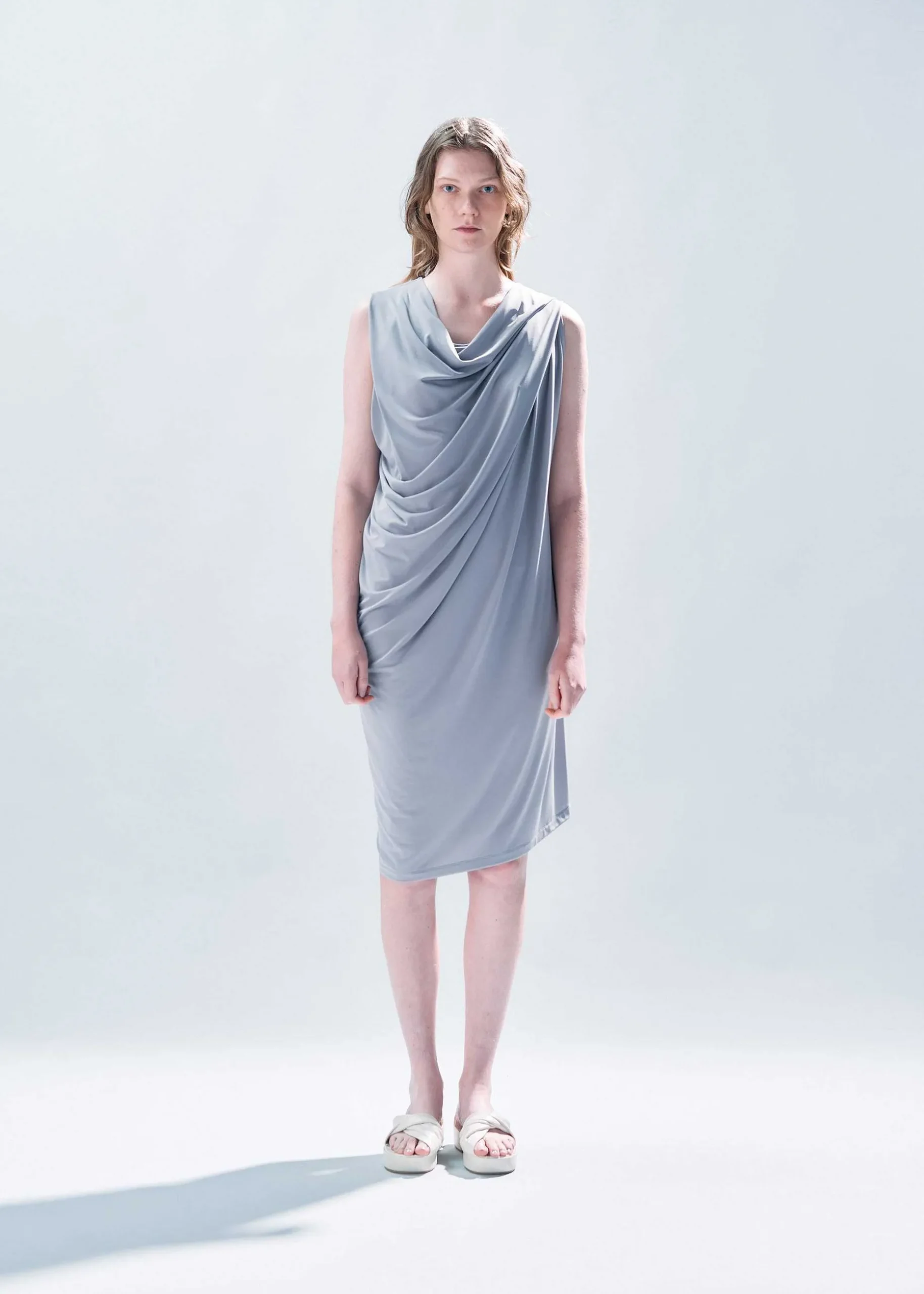 ISSEY MIYAKE Dress|Drape Jersey-46