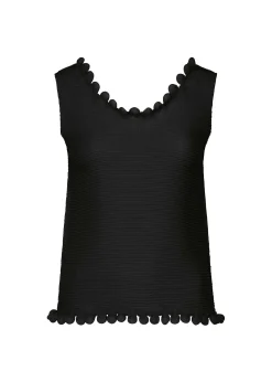 ISSEY MIYAKE Top|Drop Stretch Pleats