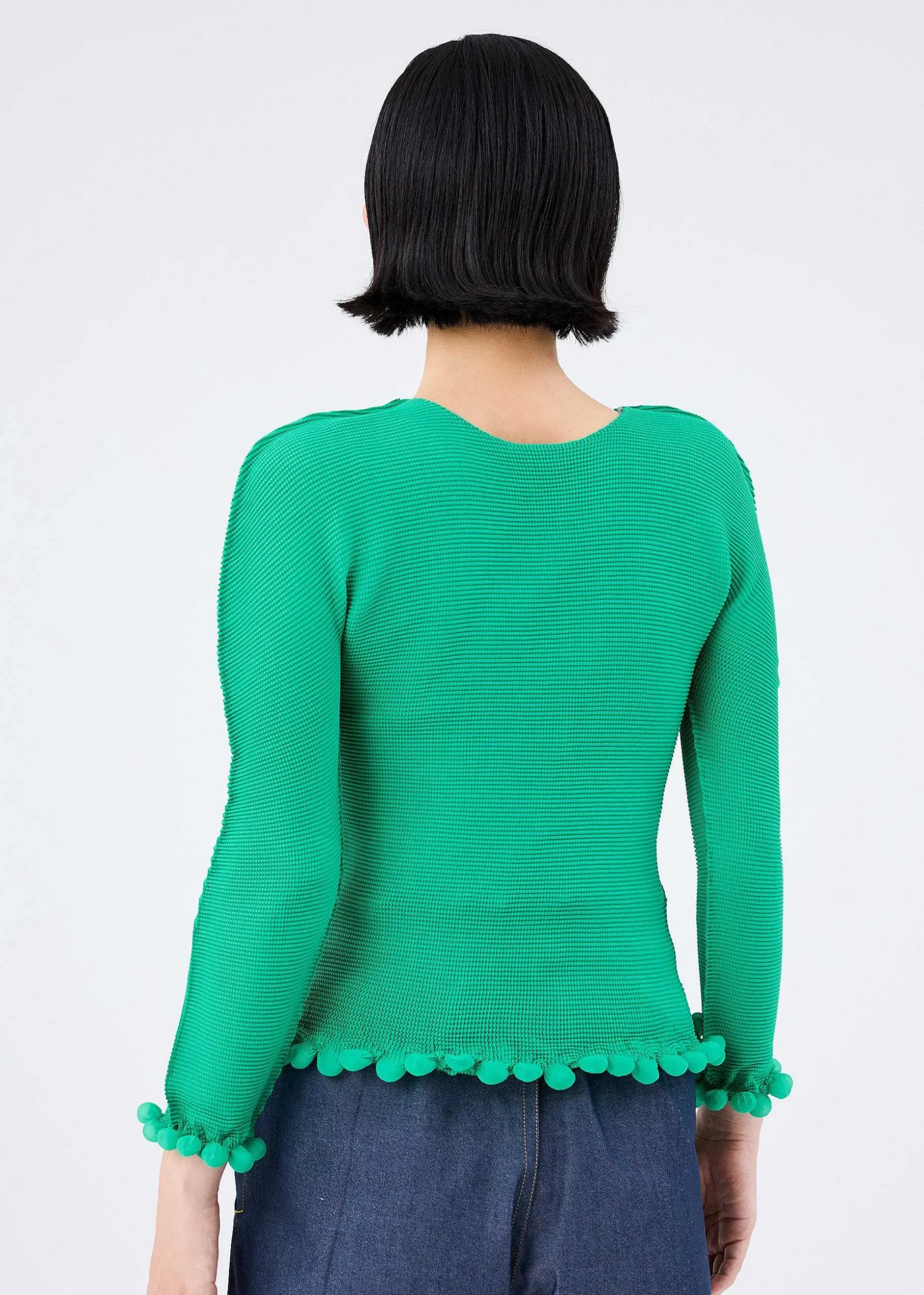 ISSEY MIYAKE Top|Drop Stretch Pleats