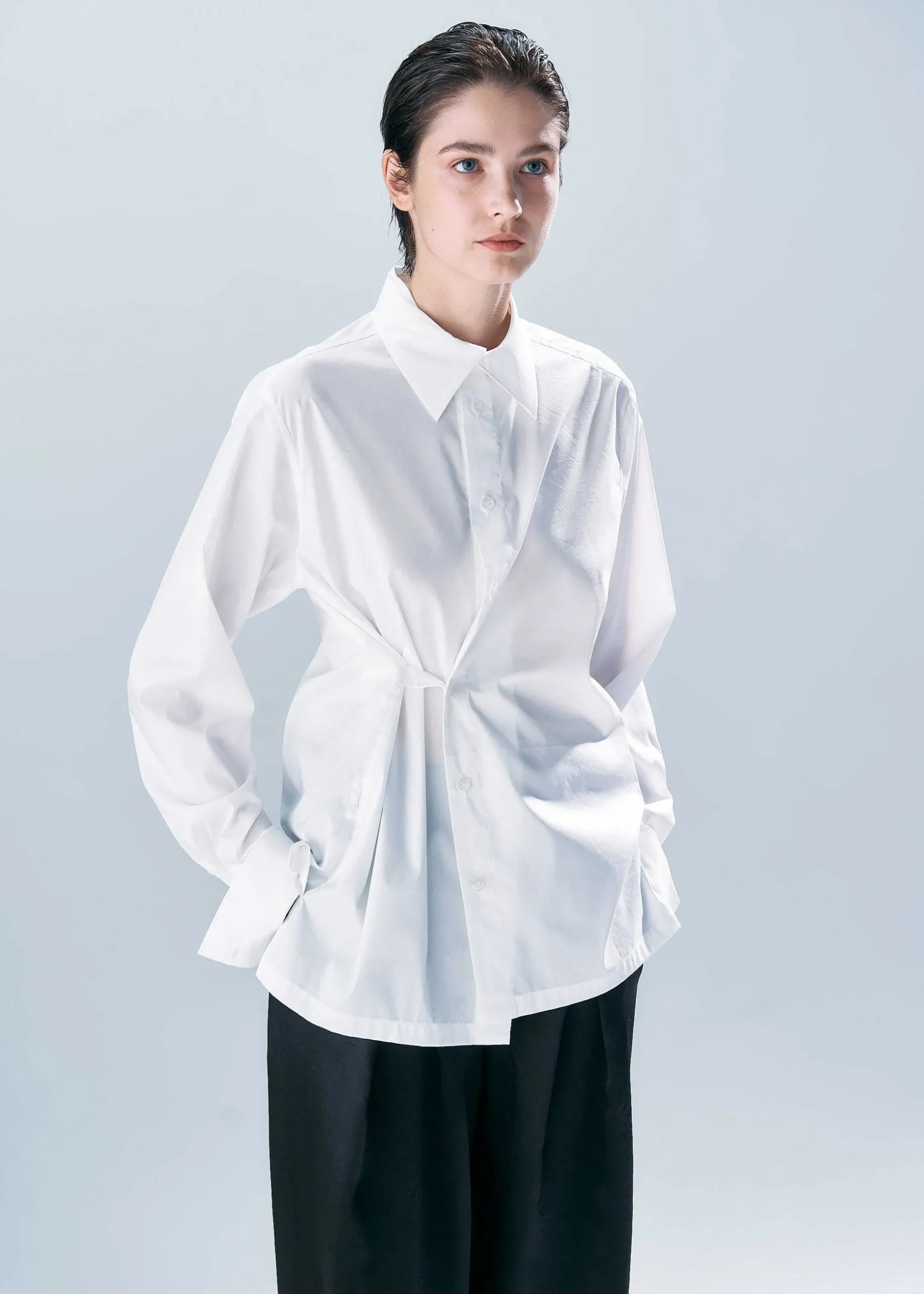 ISSEY MIYAKE Shirts|Fastened Shirt