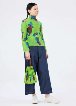ISSEY MIYAKE Tote Bag|Figure Trunk Pleats Bag