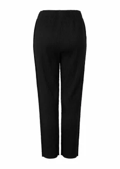ISSEY MIYAKE Pants|Fine Knit Pleats Black