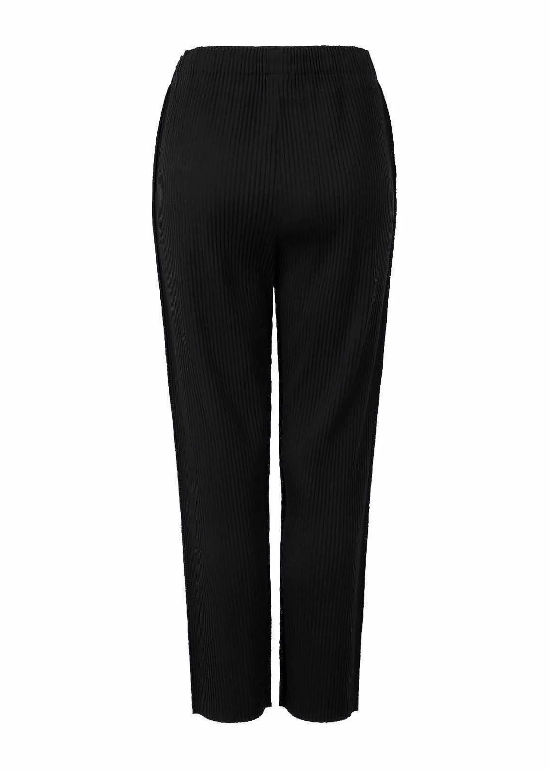 ISSEY MIYAKE Pants|Fine Knit Pleats Black