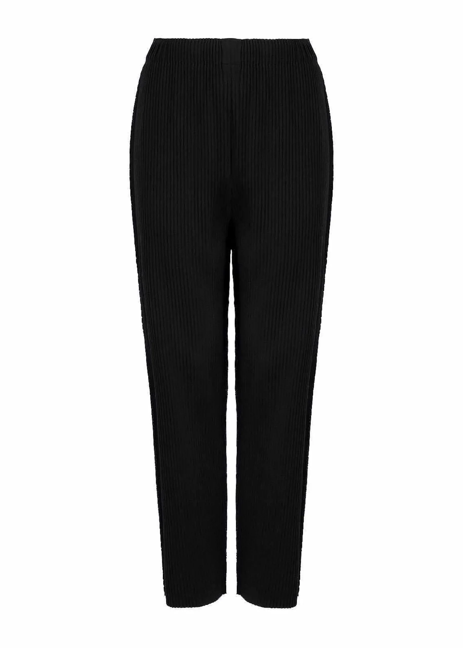 ISSEY MIYAKE Pants|Fine Knit Pleats Black