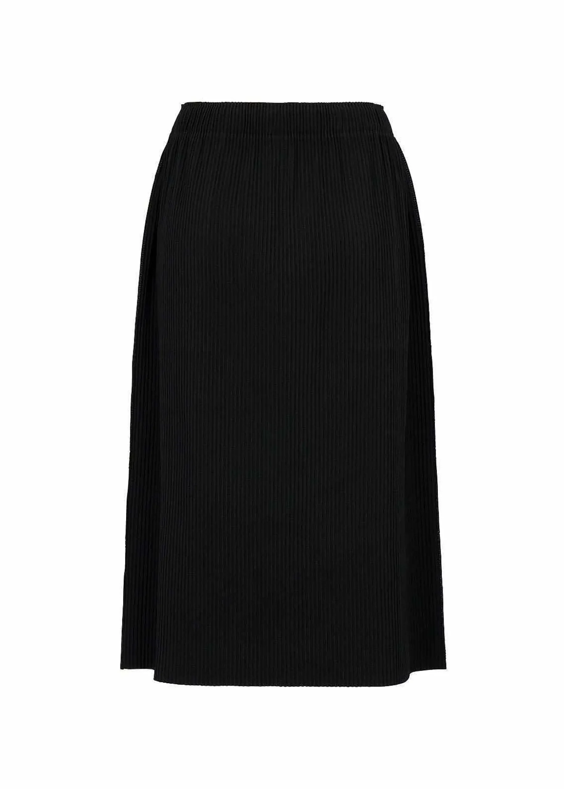 ISSEY MIYAKE Skirt|Fine Knit Pleats Black