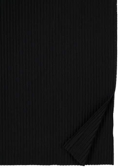 ISSEY MIYAKE Skirt|Fine Knit Pleats Black