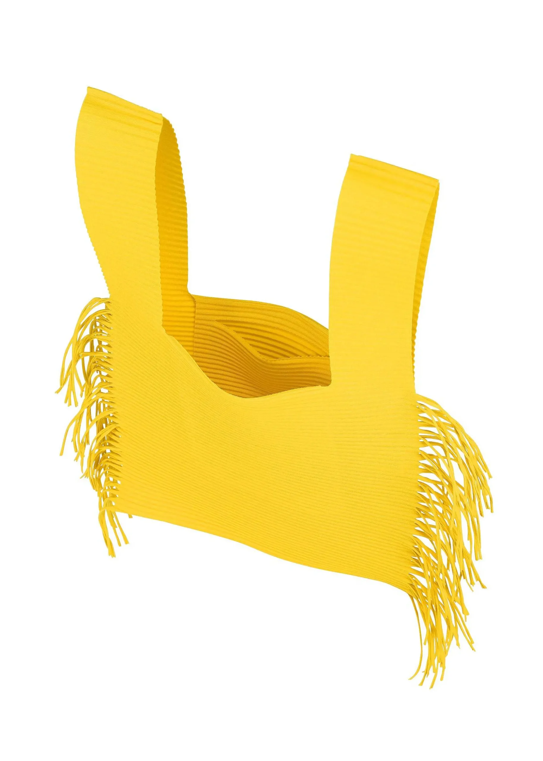 ISSEY MIYAKE Tote Bag|Fine Knit Pleats Bag
