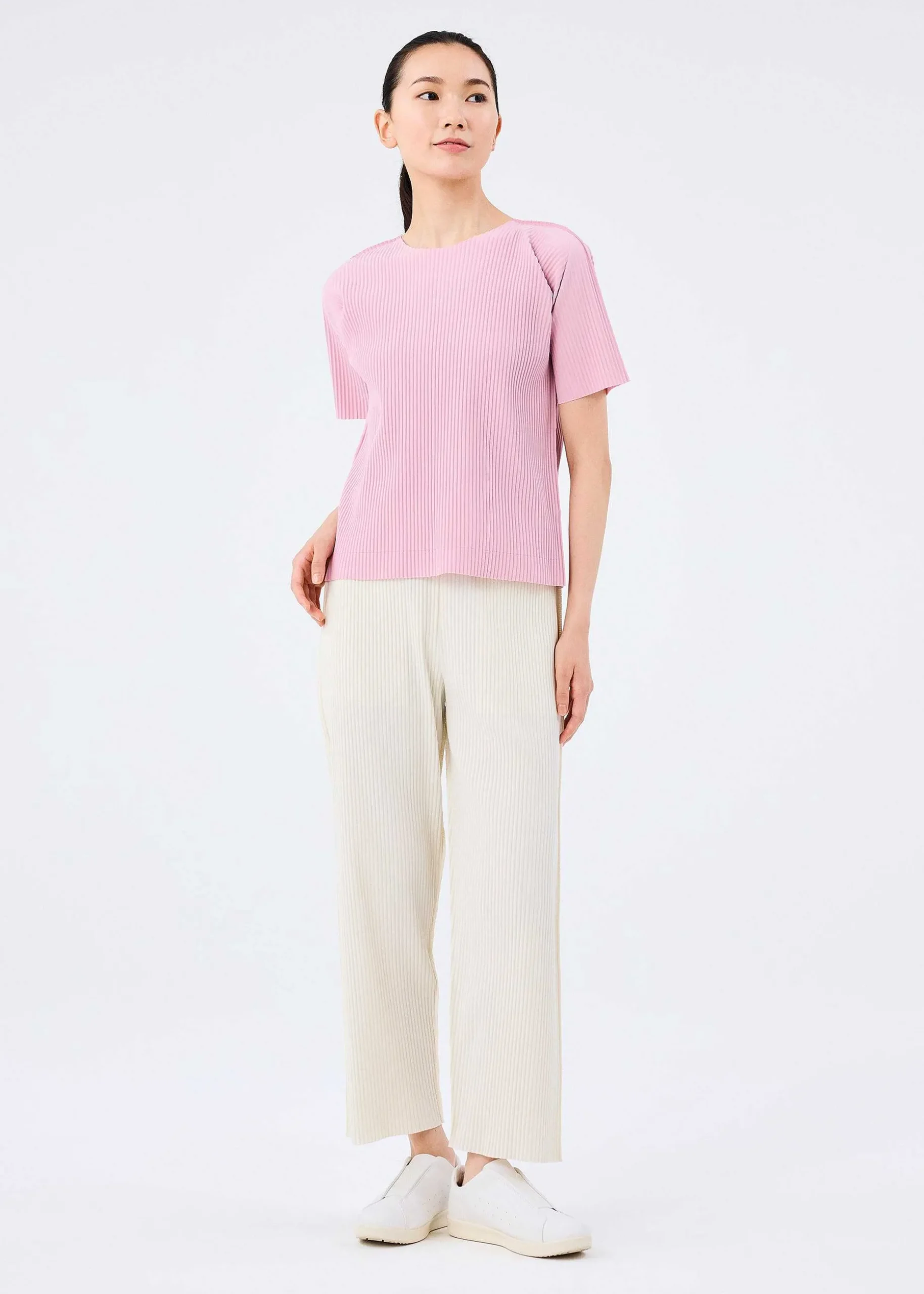 ISSEY MIYAKE Top|Fine Knit Pleats Color 2