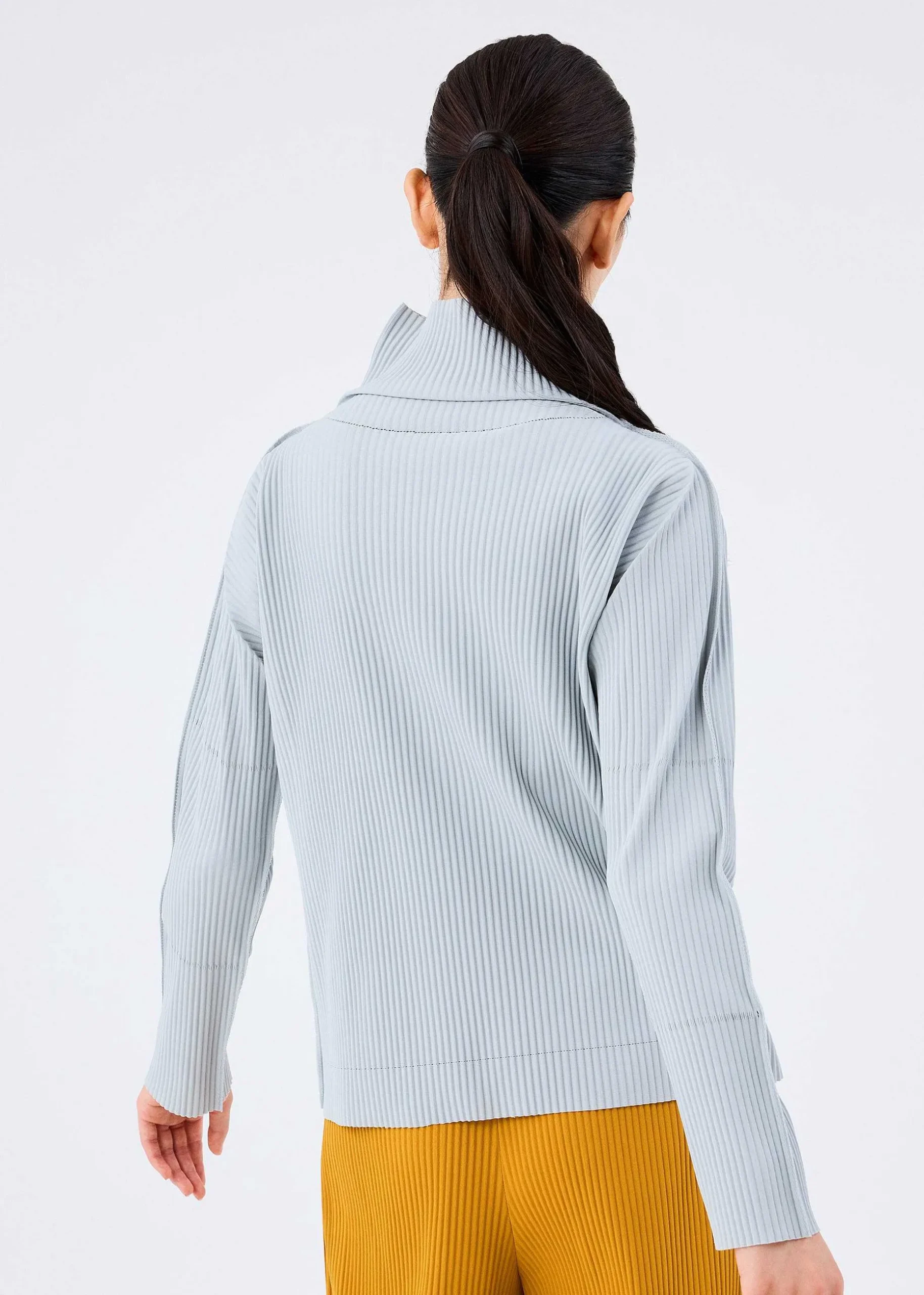 ISSEY MIYAKE Top|Fine Knit Pleats Color 1